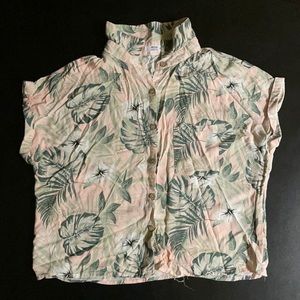 FLORAL BUTTON UP/ CARDIGAN